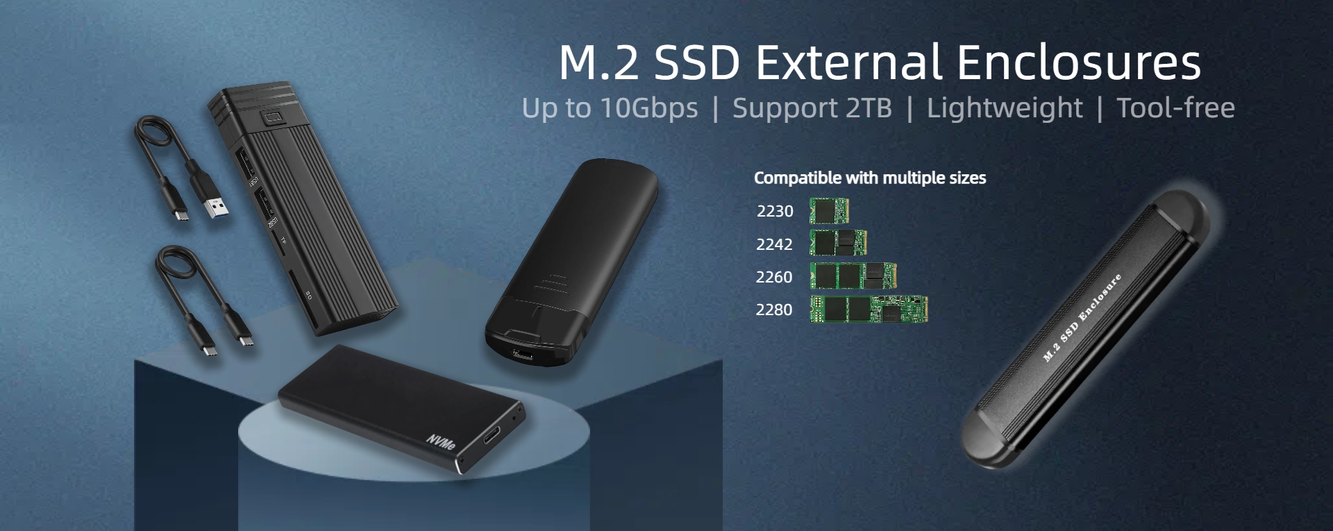 NVMe SSD Enclosures