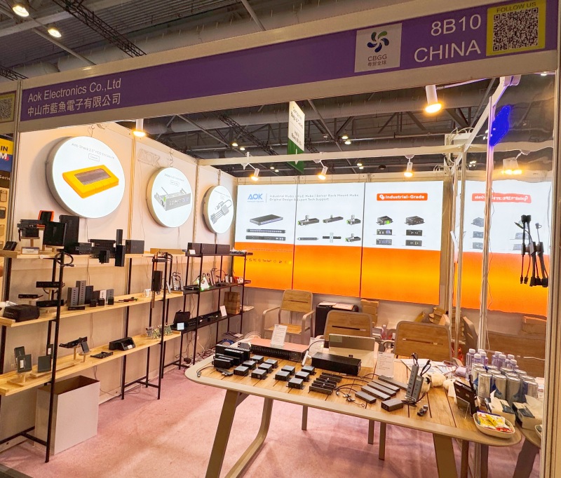 AOK Electronics at Global Sources Electronics — October 2025 AOK Electronics at Global Sources Electronics — October 2025