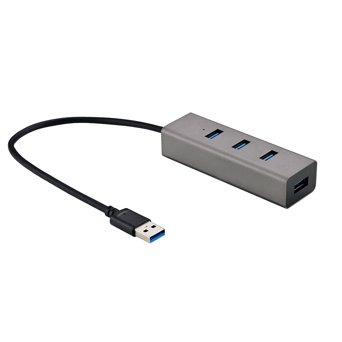 USB 3.0 4-port USB hub, Aluminum