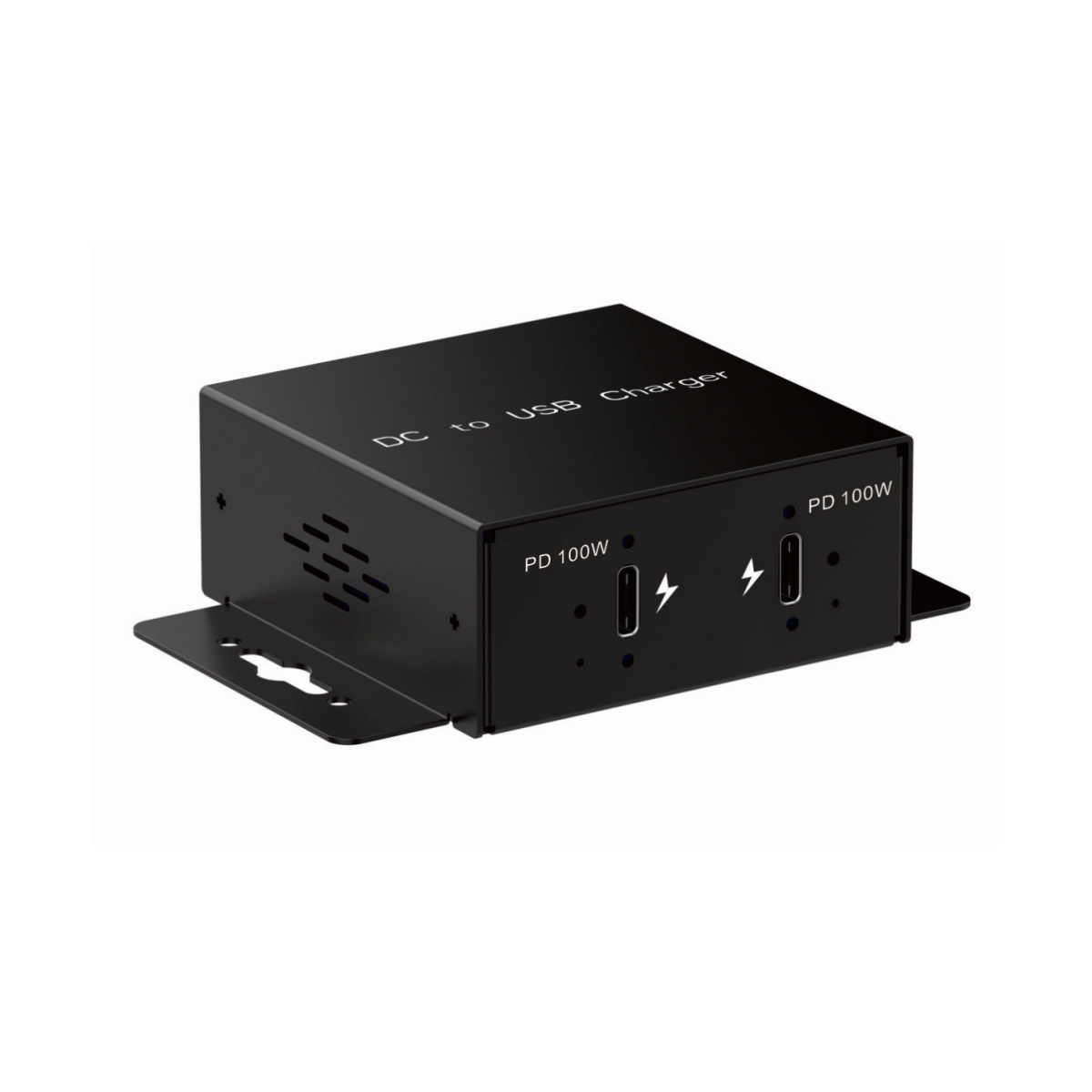USB-C PD 2-Port Industrial Mini Charger, Total output 200W