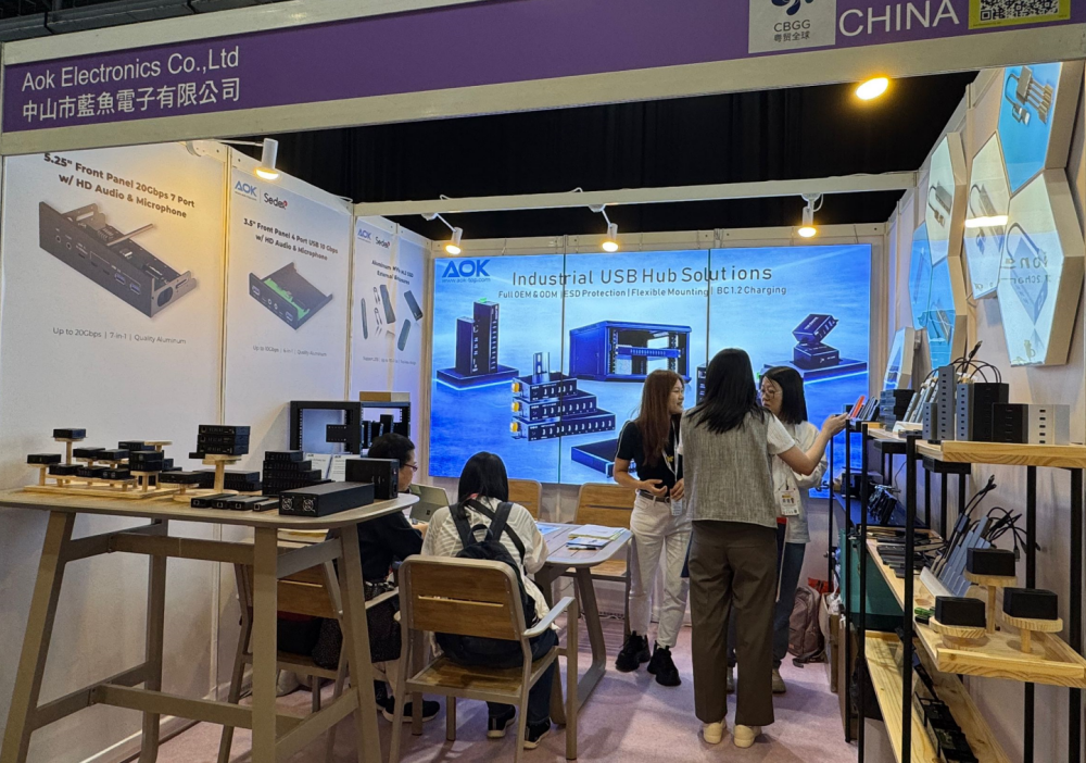 AOK Electronics at Global Sources Consumer Electronics — April 2026