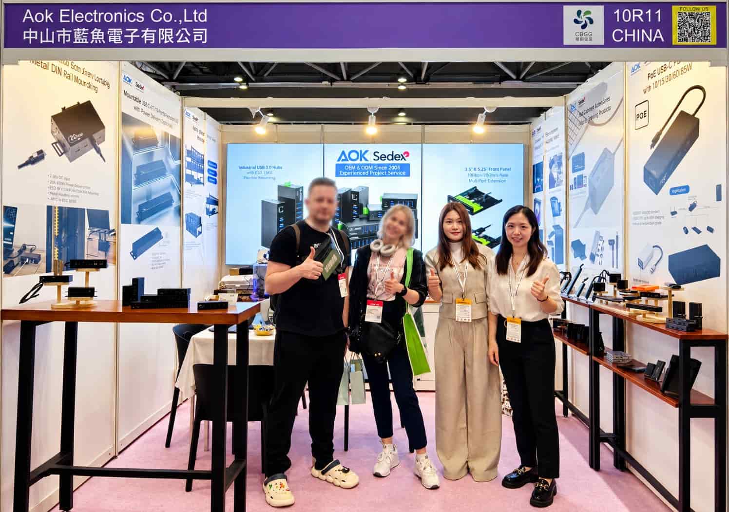 AOK at Global Sources Consumer Electronics — April 2025