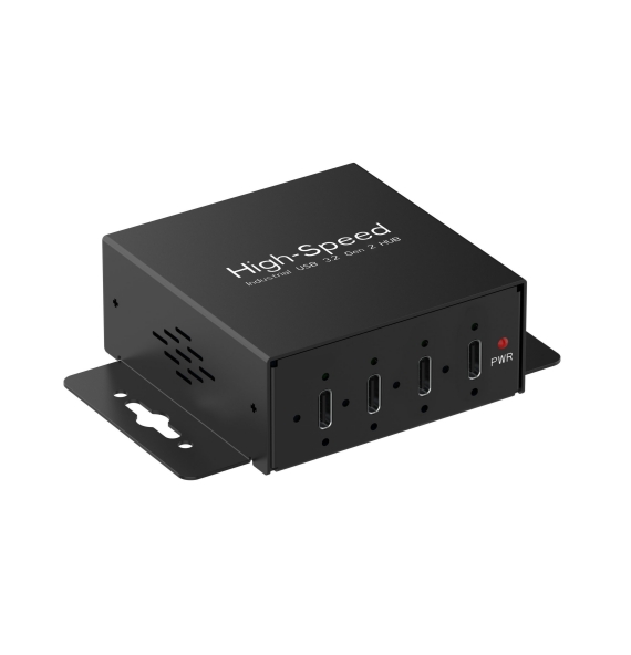 Industrial 4-Port USB 3.2 Gen 2 Compact Type-C Hub – AOK-MTP4C